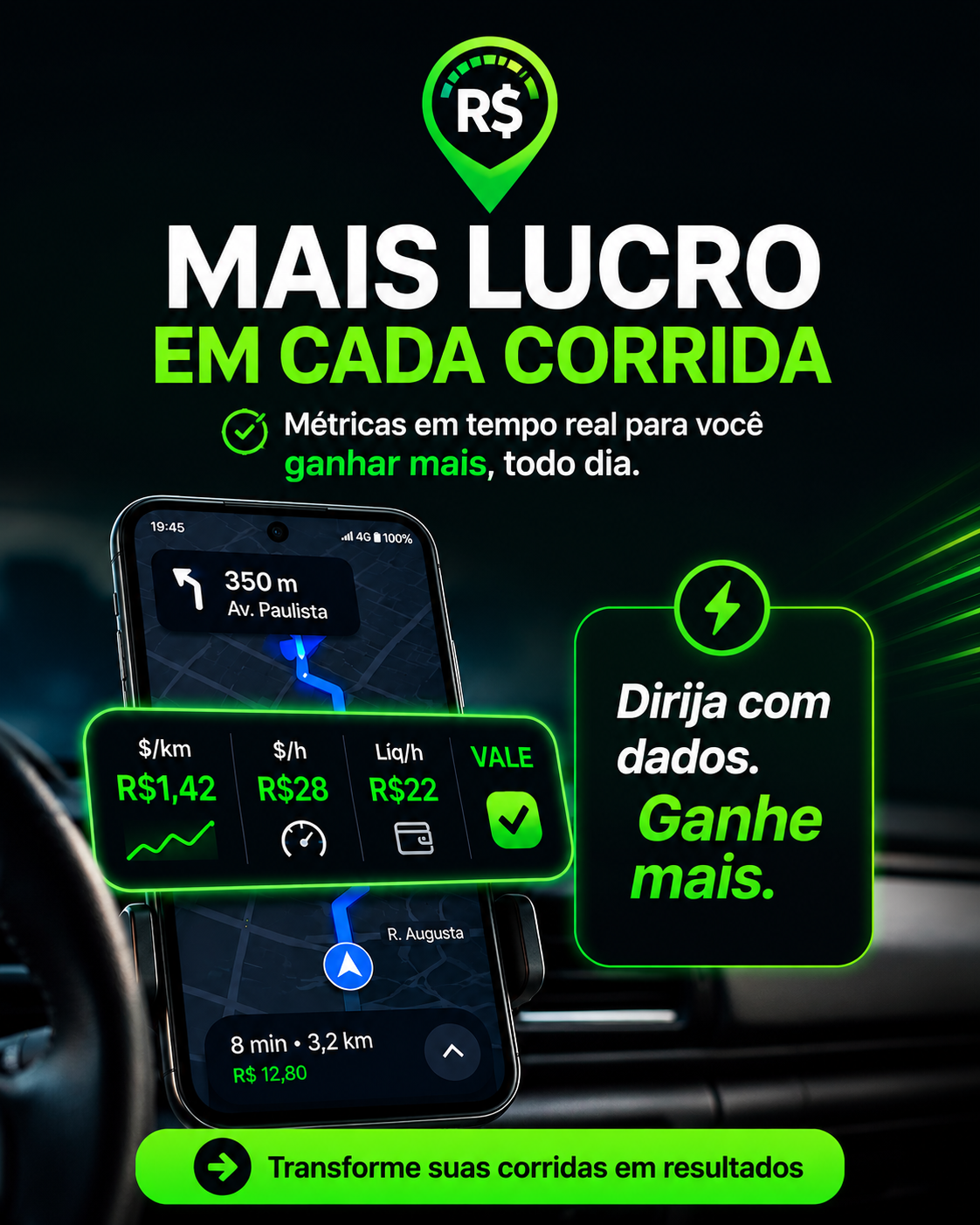 WeevRota — Mais lucro em cada corrida